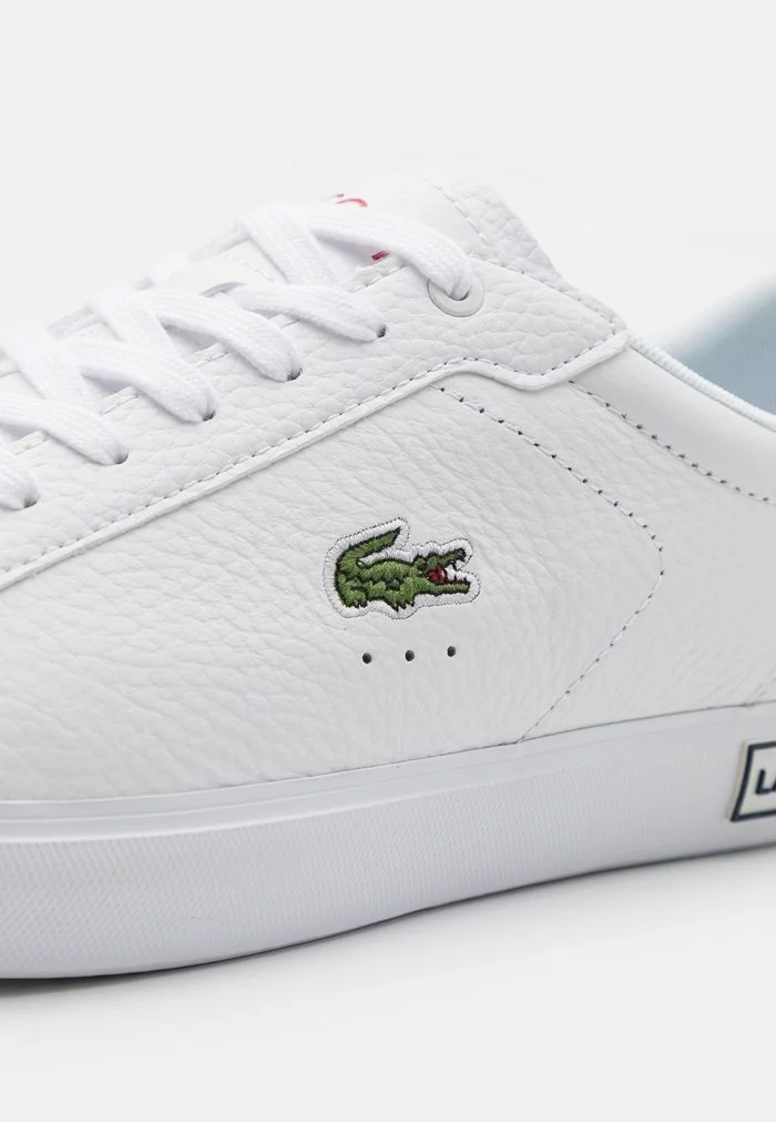 Lacoste POWERCOURT - Baskets Basses - White/navy/red 8 Lacoste POWERCOURT - Baskets Basses - White/navy/red – Image 8