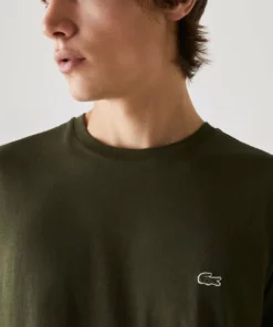 Lacoste T-shirt Basique - Vert Kaki 7 Lacoste T-shirt Basique - Vert Kaki -Lacoste Soldes Magasin 4bcec3d8bbb542e8b4fe43a80ee42824