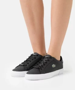 Lacoste LEROND PLUS - Baskets Basses - Black/white