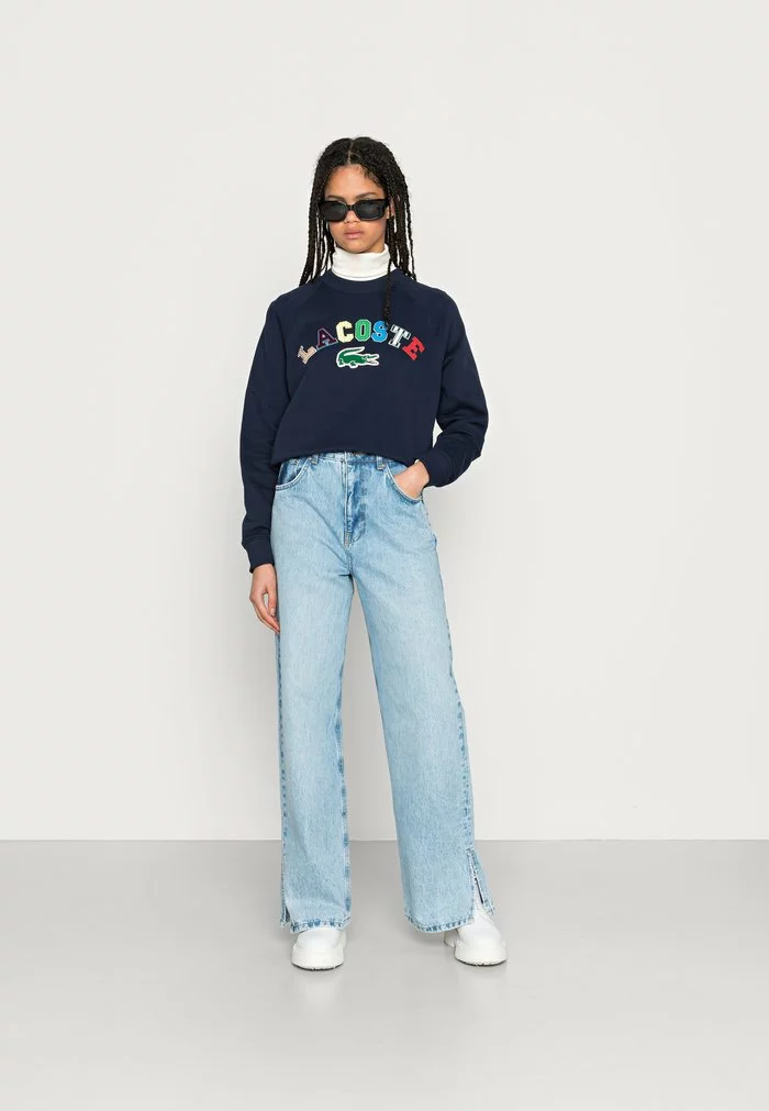 Lacoste Sweatshirt - Navy Blue 2 Lacoste Sweatshirt - Navy Blue – Image 2