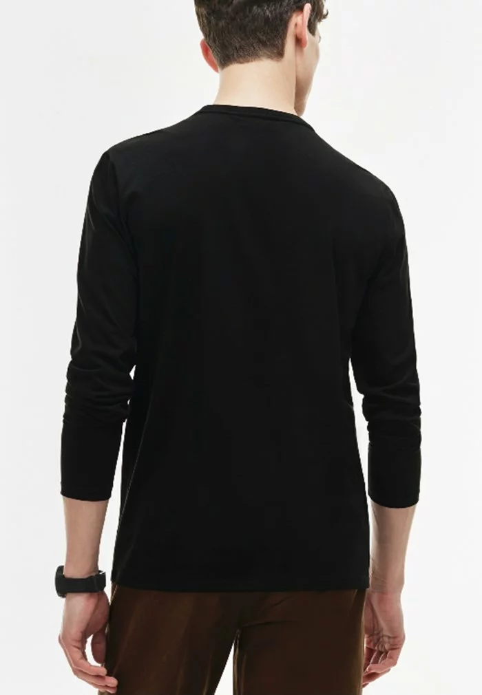 Lacoste TH6712 - T-shirt à Manches Longues - Black 2 Lacoste TH6712 - T-shirt à Manches Longues - Black – Image 2