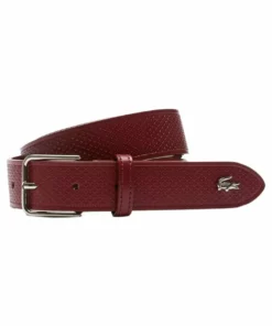 Lacoste Ceinture - Bordeaux