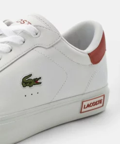 Lacoste POWERCOURT - Baskets Basses - Wht/brw 11 Lacoste POWERCOURT - Baskets Basses - Wht/brw -Lacoste Soldes Magasin 4e1cc546ad5d44c28c2cc445dc24d684