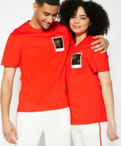 Lacoste POLAROID UNISEX - T-shirt Imprimé - Corrida