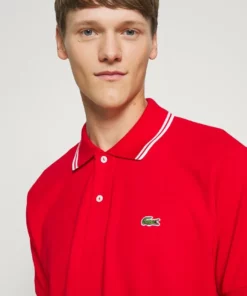 Lacoste Polo - Rouge/blanc 9 Lacoste Polo - Rouge/blanc -Lacoste Soldes Magasin 4f7c595648c24dd19caf98c7de3620d4