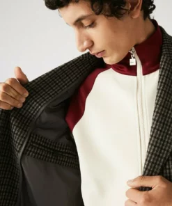 Lacoste Manteau Classique - Grey -Lacoste Soldes Magasin 4f7ff7da77794e8399a21cdcef6f428d