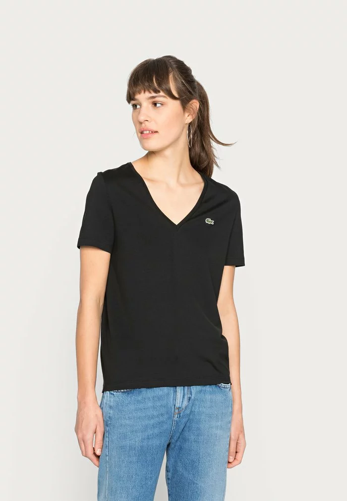 Lacoste T-shirt Basique - Black 1 Lacoste T-shirt Basique - Black
