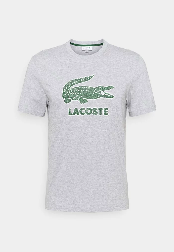 Lacoste T-shirt Imprimé - Silver Chine 1 Lacoste T-shirt Imprimé - Silver Chine