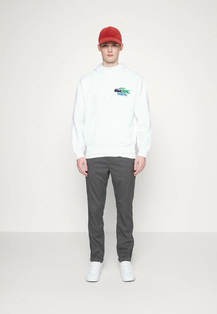 Lacoste Sweatshirt - White 2 Lacoste Sweatshirt - White – Image 2