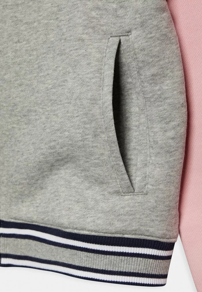 Lacoste UNISEX - Sweat à Capuche Zippé - Heather Wall Chine/lotus 1-navy Blue-white 3 Lacoste UNISEX - Sweat à Capuche Zippé - Heather Wall Chine/lotus 1-navy Blue-white – Image 3