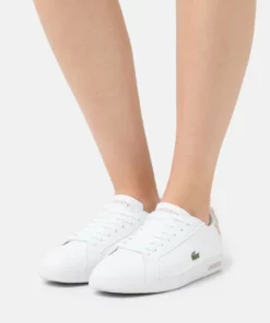 Lacoste GRADUATE - Baskets Basses - White/light Pink