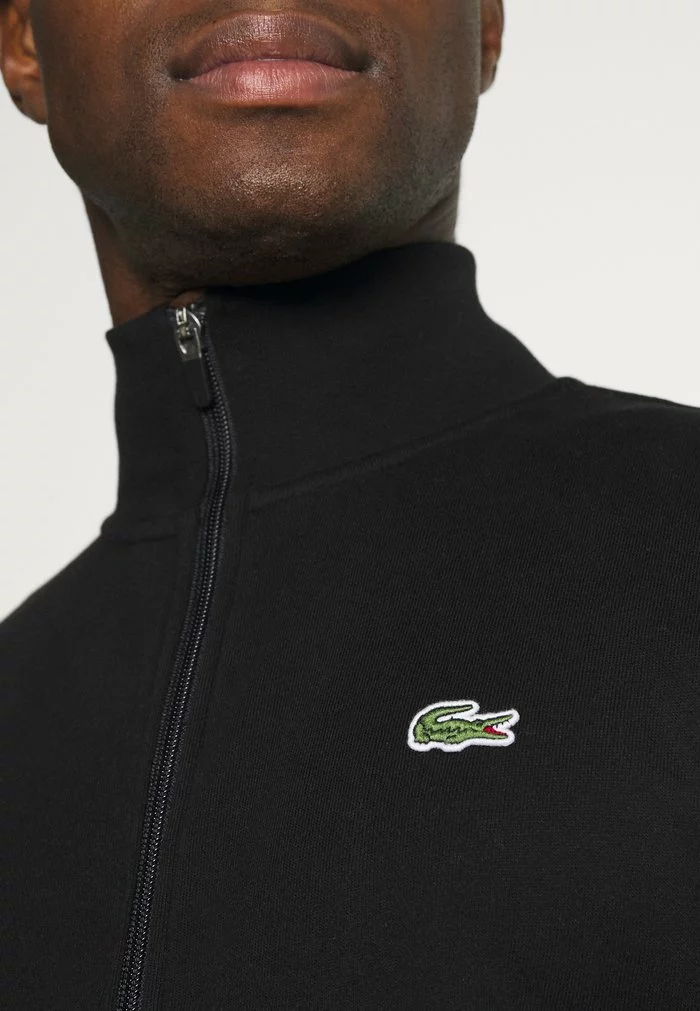 Lacoste Sweat à Capuche Zippé - Black 6 Lacoste Sweat à Capuche Zippé - Black – Image 6