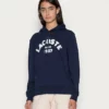 Lacoste Sweat à Capuche - Marine/farine