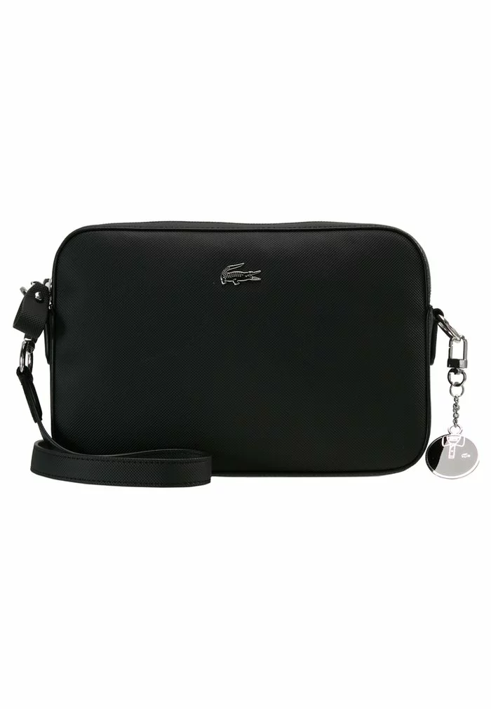 Lacoste SQUARE CROSSOVER BAG - Sac Bandoulière - Black 6 Lacoste SQUARE CROSSOVER BAG - Sac Bandoulière - Black – Image 6