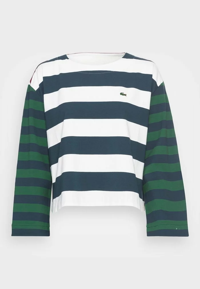 Lacoste T-shirt à Manches Longues - Multi Coloured 4 Lacoste T-shirt à Manches Longues - Multi Coloured – Image 4