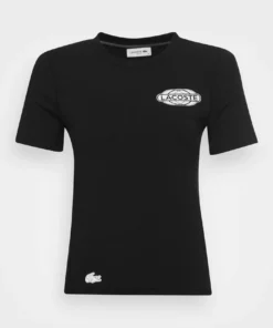 Lacoste EXCLUSIVE - T-shirt Imprimé - Black 8 Lacoste EXCLUSIVE - T-shirt Imprimé - Black -Lacoste Soldes Magasin 531a71f85ea14ba0a8d5c61e24e90f96