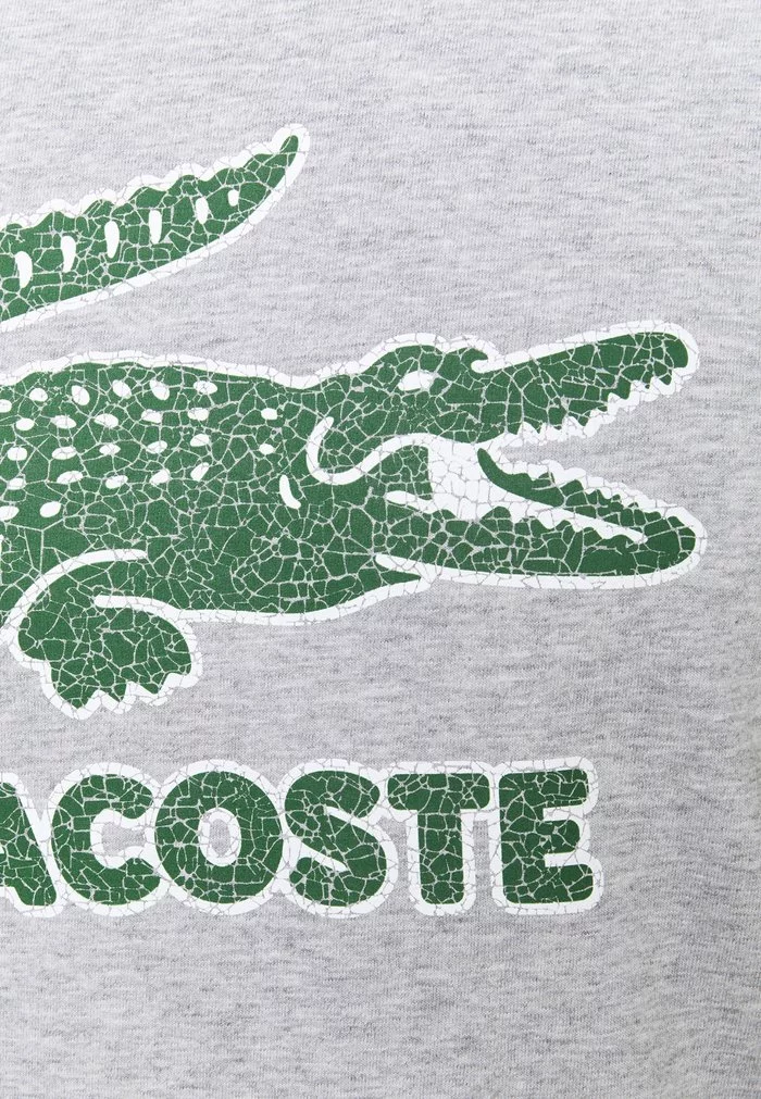 Lacoste T-shirt Imprimé - Silver Chine 3 Lacoste T-shirt Imprimé - Silver Chine – Image 3