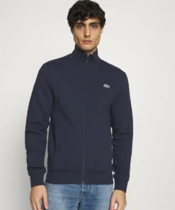 Lacoste Sweat à Capuche Zippé - Navy Blue
