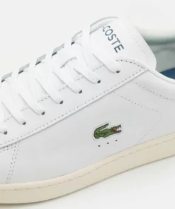 Lacoste CARNABY EVO - Baskets Basses - White/dark Blue -Lacoste Soldes Magasin 54276afd71694a14a4bd1095f509bc00