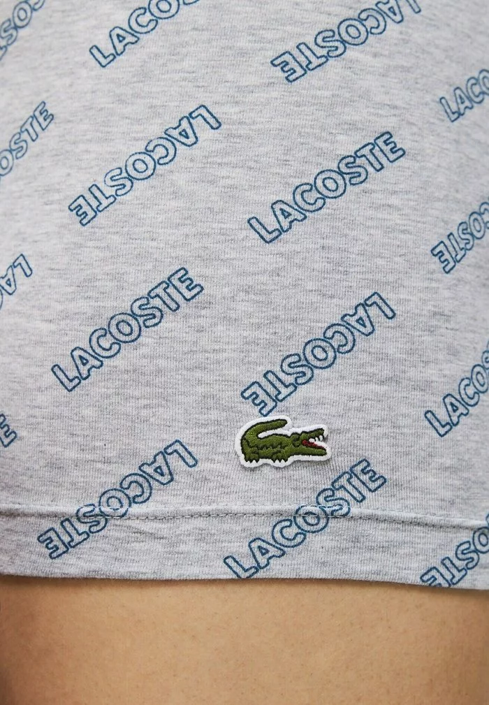 Lacoste 3 PACK - Shorty - Gris Chine / Bleu / Rouge 1 Lacoste 3 PACK - Shorty - Gris Chine / Bleu / Rouge