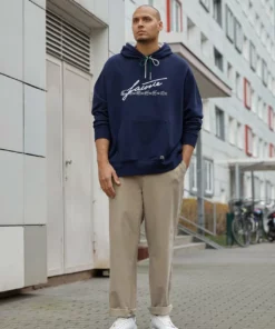 Lacoste Sweat à Capuche - Bleu Marine
