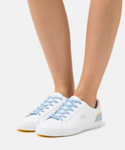 Lacoste LEROND EXCLUSIVE - Baskets Basses - White/light Blue