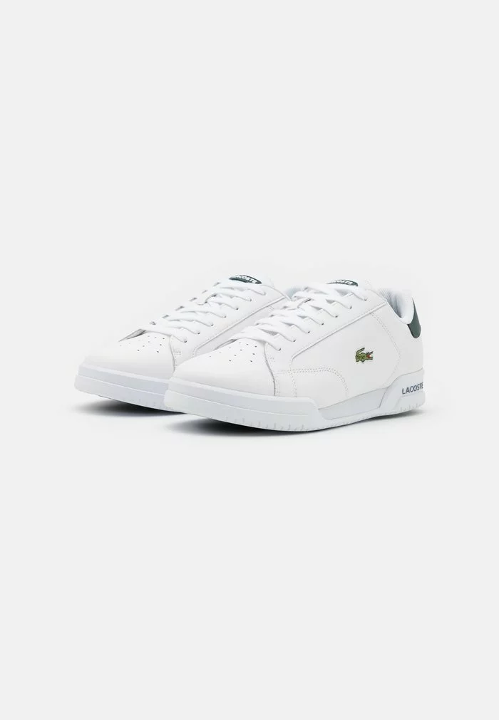 Lacoste TWIN SERVE - Baskets Basses - White/dark Green 2 Lacoste TWIN SERVE - Baskets Basses - White/dark Green – Image 2