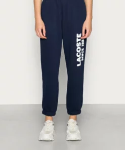 Lacoste Pantalon De Survêtement - Marine/farine