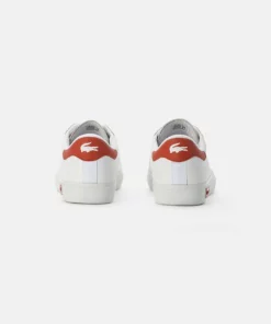 Lacoste POWERCOURT - Baskets Basses - Wht/brw 8 Lacoste POWERCOURT - Baskets Basses - Wht/brw -Lacoste Soldes Magasin 5638c8495b094bc5b5cc636e3d0dafe0