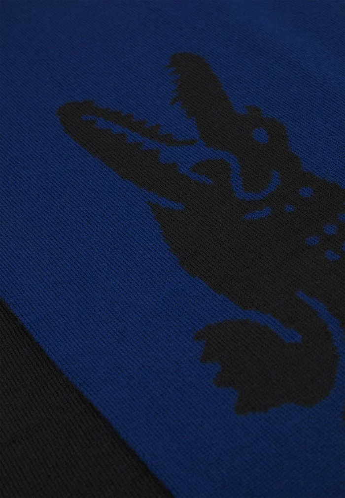 Lacoste Écharpe - Black/globe 4 Lacoste Écharpe - Black/globe – Image 4