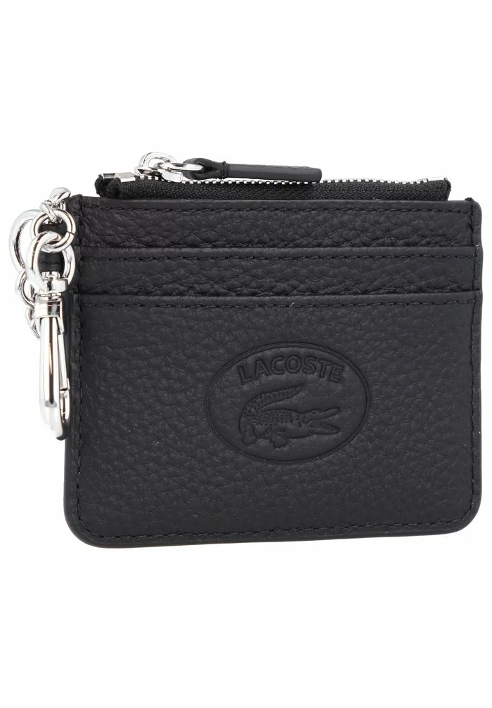 Lacoste CROCO - Étui Pour Cartes De Visite - Noir 5 Lacoste CROCO - Étui Pour Cartes De Visite - Noir – Image 5
