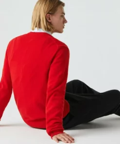 Lacoste Pullover - Rot -Lacoste Soldes Magasin 57c1bfeb0a404524884a1f4ffe75ba6c