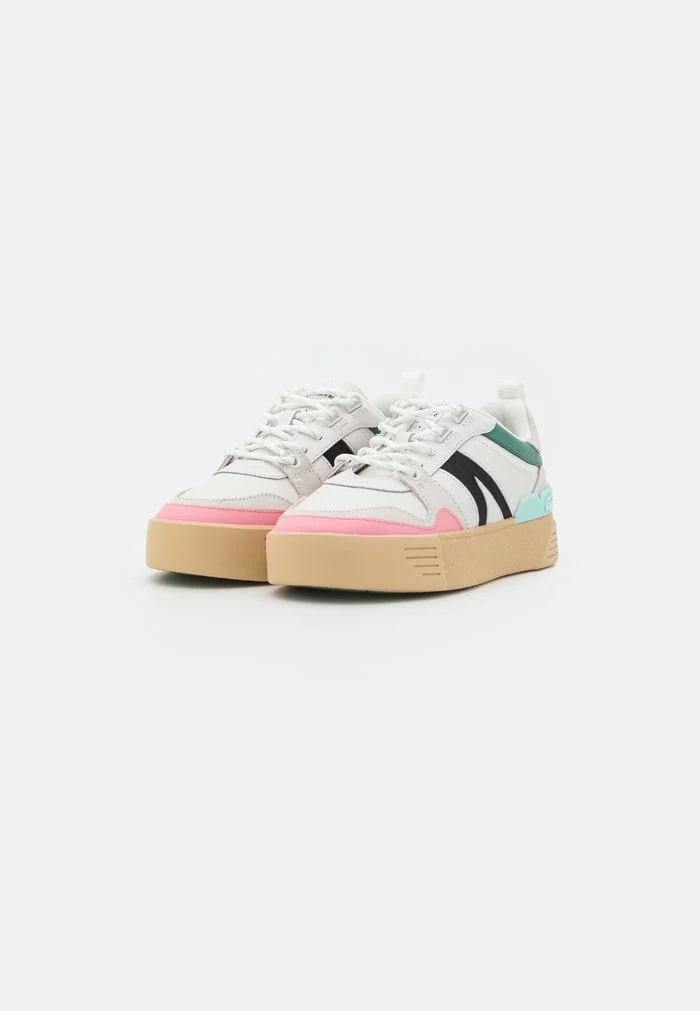 Lacoste Baskets Basses - Off-white/green 3 Lacoste Baskets Basses - Off-white/green – Image 3