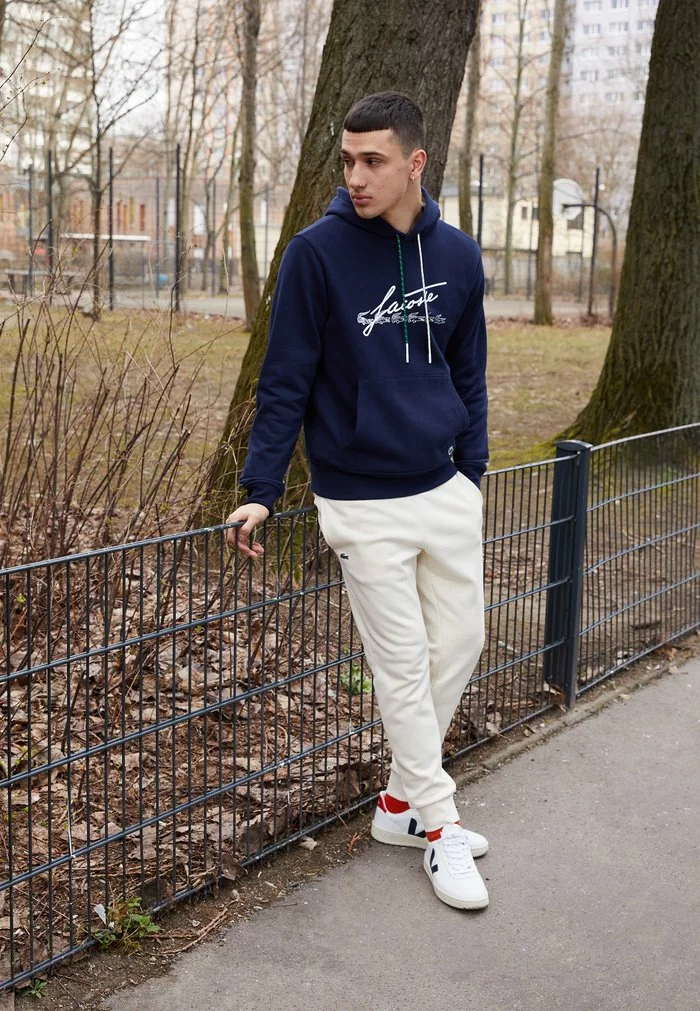 Lacoste Sweatshirt - Navy Blue 1 Lacoste Sweatshirt - Navy Blue