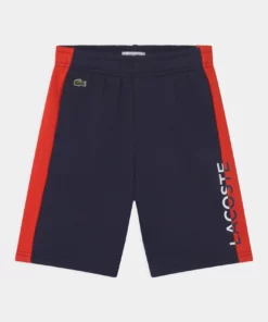 Lacoste Pantalon De Survêtement - Navy Blue/redcurrant Bush