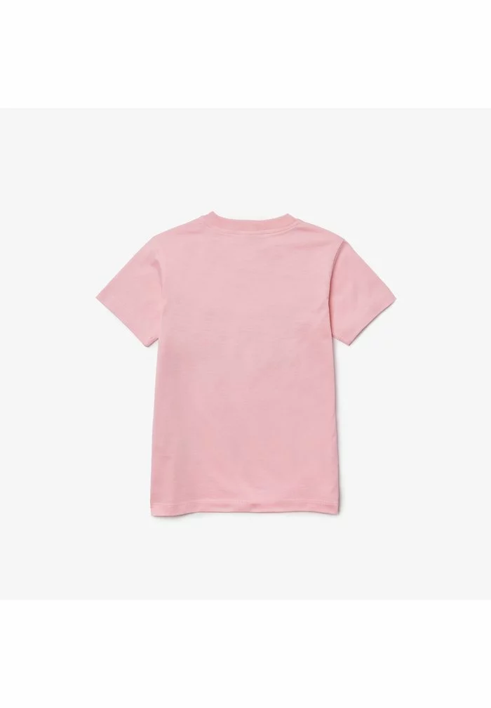 Lacoste MINECRAFT - T-shirt Imprimé - Rose 2 Lacoste MINECRAFT - T-shirt Imprimé - Rose – Image 2