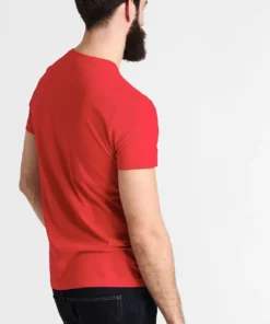 Lacoste T-shirt Basique - Rouge 8 Lacoste T-shirt Basique - Rouge -Lacoste Soldes Magasin 59992640ea9f4768bf20a6ae72d9dd1b