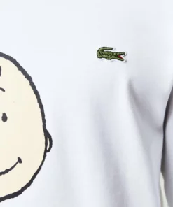 LACOSTE X PEANUTS - T-shirt à Manches Longues - Blanc 10 LACOSTE X PEANUTS - T-shirt à Manches Longues - Blanc -Lacoste Soldes Magasin 599ee4cf68624e36a8106673d2ae03ce