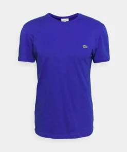 Lacoste T-shirt Basique - Cosmique -Lacoste Soldes Magasin 5a3a5893c6844a24a3d19911794cdf0f