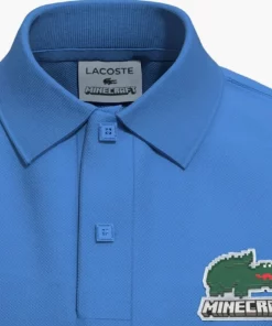 Lacoste MINECRAFT KINDER - Polo - Bleu 13 Lacoste MINECRAFT KINDER - Polo - Bleu -Lacoste Soldes Magasin 5a5d82bde36a4c04952ca92bf3b601cf