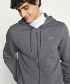 Lacoste PLUS - Sweat à Capuche Zippé - Pitch Chine/graphite Sombre -Lacoste Soldes Magasin 5b4b733ac9ef4d06ae8f34eefeaeff35