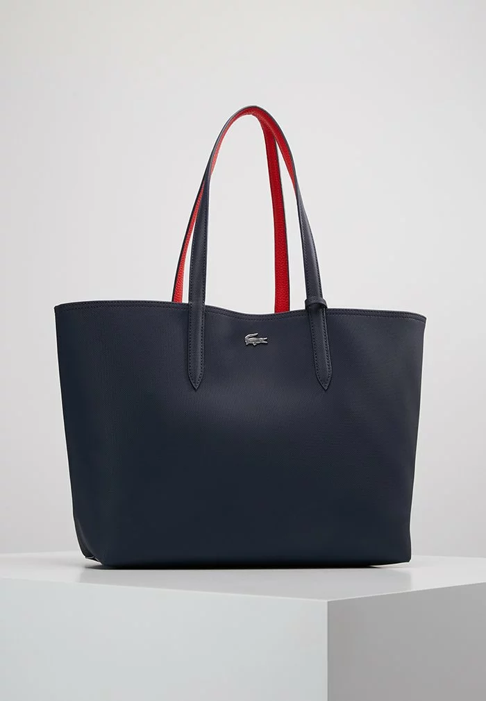 Lacoste REVERSIBLE - Cabas - Peacoat Salsa 3 Lacoste REVERSIBLE - Cabas - Peacoat Salsa – Image 3