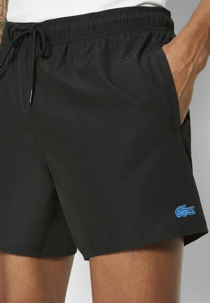 Lacoste EXCLUSIVE - Short De Bain - Black 4 Lacoste EXCLUSIVE - Short De Bain - Black – Image 4