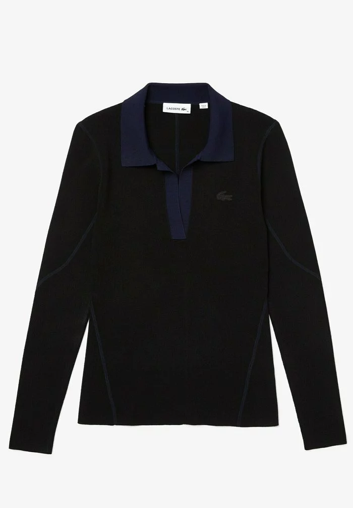 Lacoste Pullover - Noir/bleu/marine 6 Lacoste Pullover - Noir/bleu/marine – Image 6