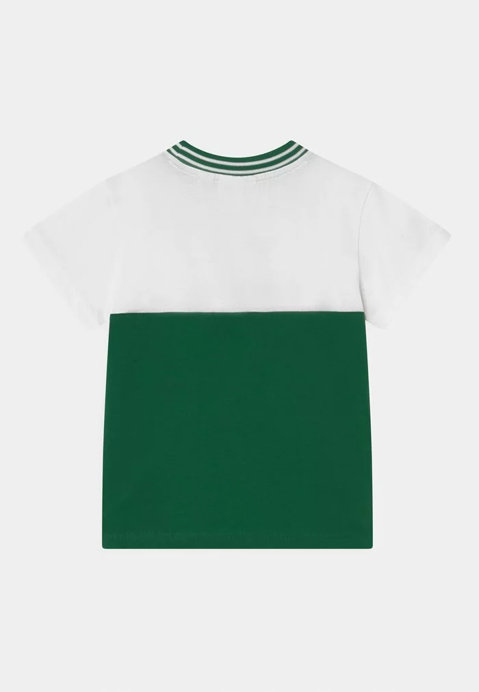 Lacoste T-shirt Imprimé - White/forest Green 2 Lacoste T-shirt Imprimé - White/forest Green – Image 2