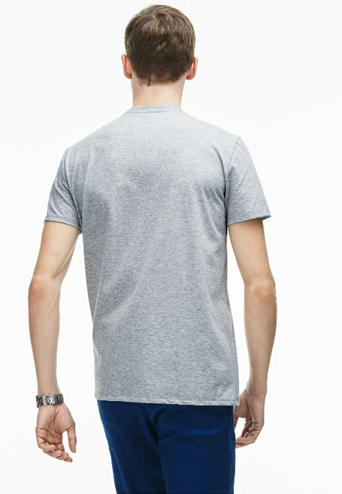 Lacoste T-shirt Basique - Argent Chine 2 Lacoste T-shirt Basique - Argent Chine – Image 2