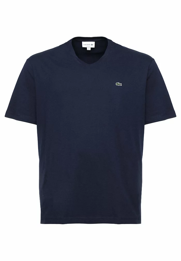 Lacoste T-shirt Basique - Navy 4 Lacoste T-shirt Basique - Navy – Image 4