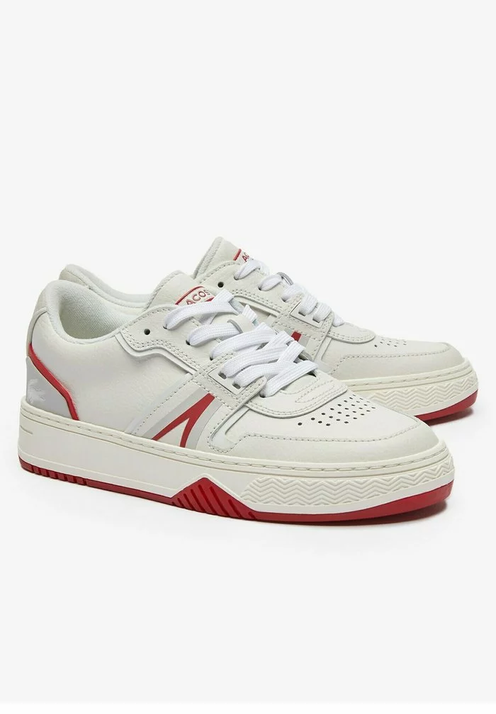 Lacoste Baskets Basses - Wht/red 2 Lacoste Baskets Basses - Wht/red – Image 2