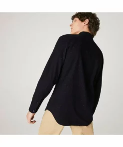 Lacoste Chemise - Bleu Marine/blanc 8 Lacoste Chemise - Bleu Marine/blanc -Lacoste Soldes Magasin 5d2300607b9444b2b23a9c4c4f1a66df