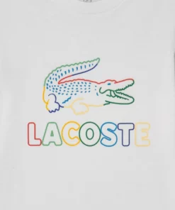 Lacoste T-shirt Imprimé - White/multico 5 Lacoste T-shirt Imprimé - White/multico -Lacoste Soldes Magasin 5d697058b6c74103a967b98f38c0aa2c